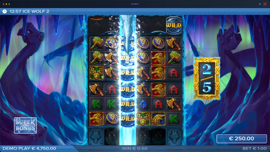 Ice Wolf 2 Super Bonus